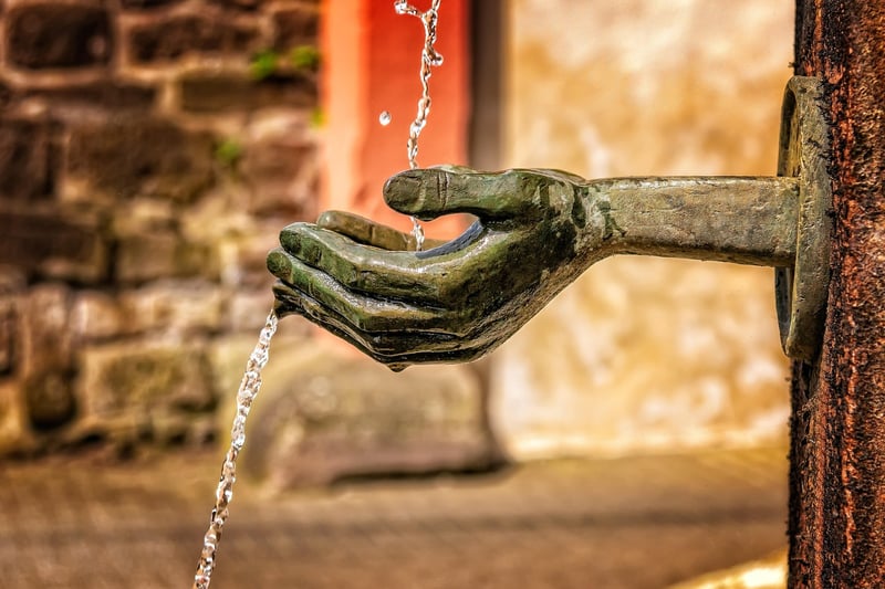 Rooftop Water Feature